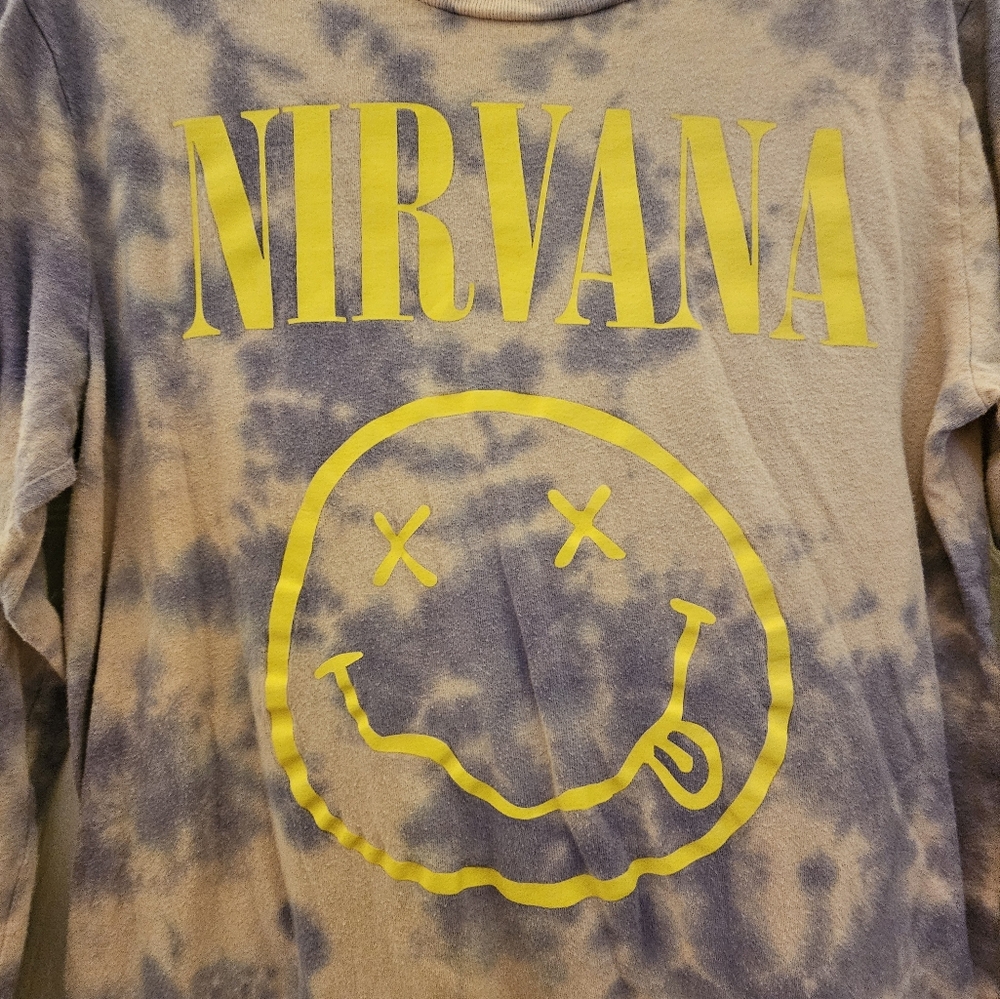 Nirvana long sleeve tee